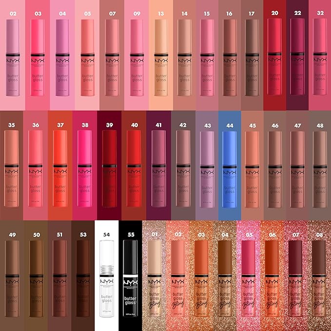 NYX PROFESSIONAL MAKEUP Butter Gloss, Non-Sticky Lip Gloss - Creme Brulee (Natural)-Velvo Beauty