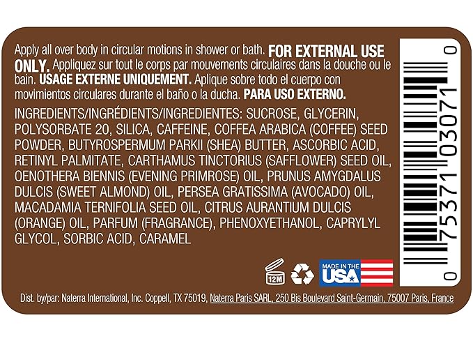 Tree Hut Ultra Hydrating and Exfoliating Sugar Scrub Mocha & Coffee Bean for Nourishing Essential Body Care, 18 Ounce-Velvo Beauty