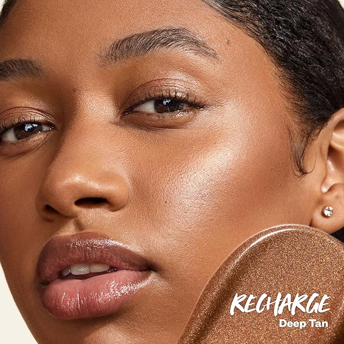 Kosas Glow I.V. Vitamin-Infused Skin Enhancer Face Makeup - Tinted Beauty Highlighter for a Healthy Glow - Recharge-Velvo Beauty