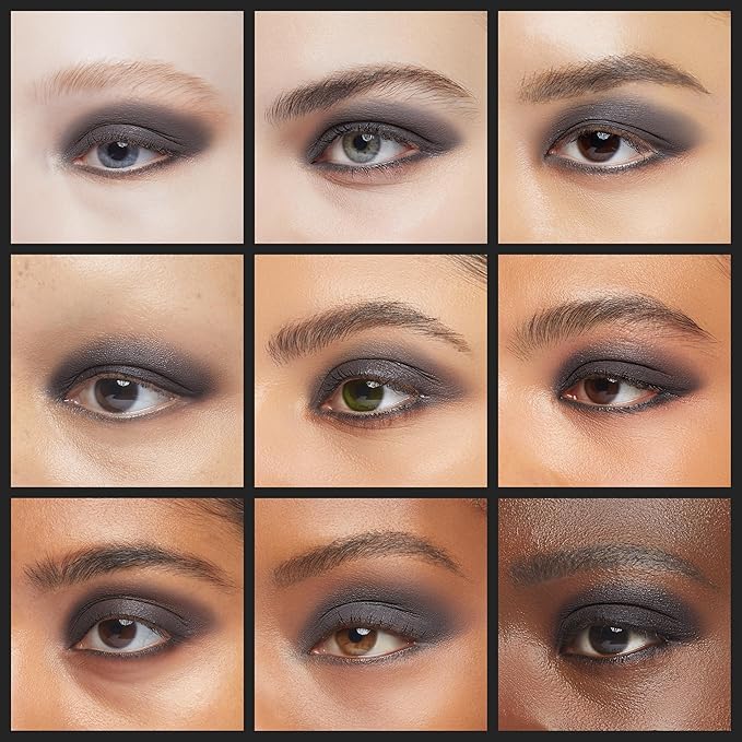 Black Matte Opaque Smokey Eye Onyx Midnight Zero Jet Black Pressed Powder Single Vegan Eyeshadow; Talc, Paraben & Cruelty Free-Velvo Beauty