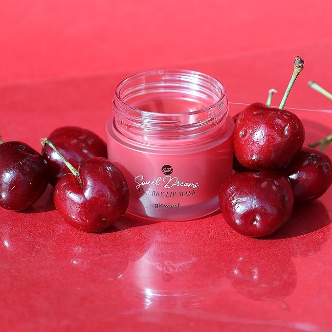 Sweet Dreams Lip Mask-Nourishing, Plumping and Hydrating Lip Balm | Ecofriendly Lip Sleeping Mask | Hyaluronic Acids + Vitamin C + Shea Butter + Antioxidants l Cherry- 0.7 oz-Velvo Beauty