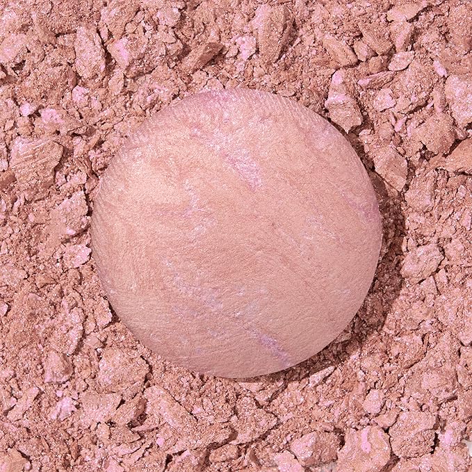 LAURA GELLER NEW YORK Baked Blush-n-Brighten Baked to Go - Ethereal Rose - Travel Size Blush-Velvo Beauty