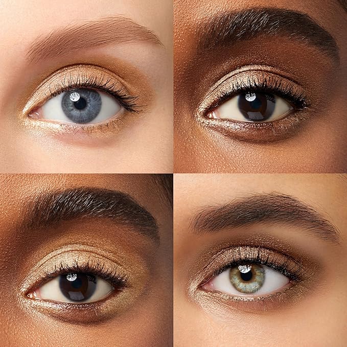 Julep Eyeshadow 101 Crème-to-Powder Waterproof Eyeshadow Stick Duo – Long-Lasting, Crease-Proof, Easy Apply with Built-in Smudger - Bronze Shimmer and Warm Gold Shimmer-Velvo Beauty