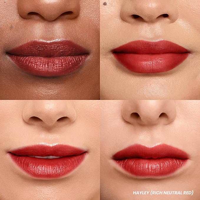 Wonderskin Wonder Blading Lip Stain Peel Off and Reveal Kit - Long Lasting, Waterproof Red Lip Tint, Transfer Proof Natural Lip Stain Kit (Hayley)-Velvo Beauty