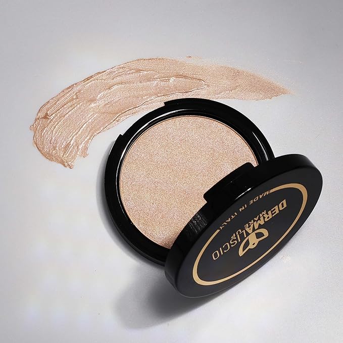 DERMALISCIO Natural glow soul bright highlighter – Highlighter Makeup powder – Natural and Subtle glow – Powder face makeup compatible and easy to use-Velvo Beauty