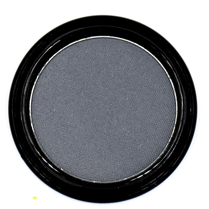 Navy Blue Grey Gray Silver Matte Opaque Vegan Pressed Powder Single Eyeshadow; Talc, Paraben & Cruelty Free-Velvo Beauty