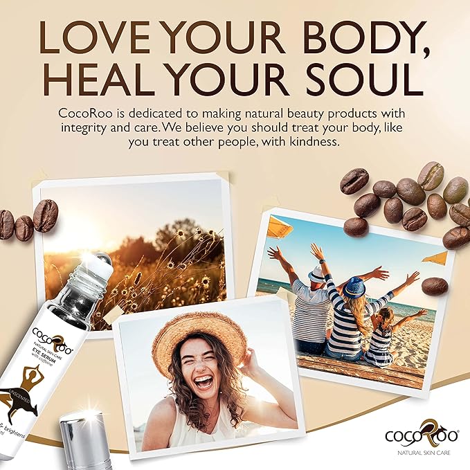 Caffeinated Eye Serum, Nutrient-Dense, 100% Pure, Natural & Vegan (Unscented)-Velvo Beauty