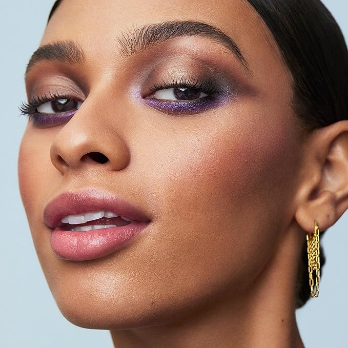 e.l.f. Perfect 10 Eyeshadow Palette, Ten Ultra-pigmented Blue & Purple Metallic Shades, Blendable Formula, Vegan & Cruelty-Free, Intergalactic-Velvo Beauty