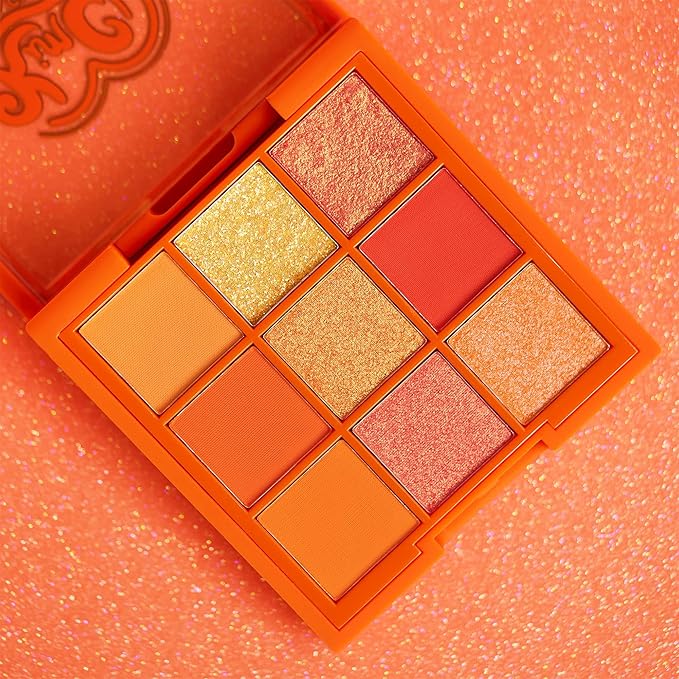 Kimchi Chic Beauty Citrus Queen - 9 Shades in 1 Makeup Palette - 01 ORANGE-Velvo Beauty