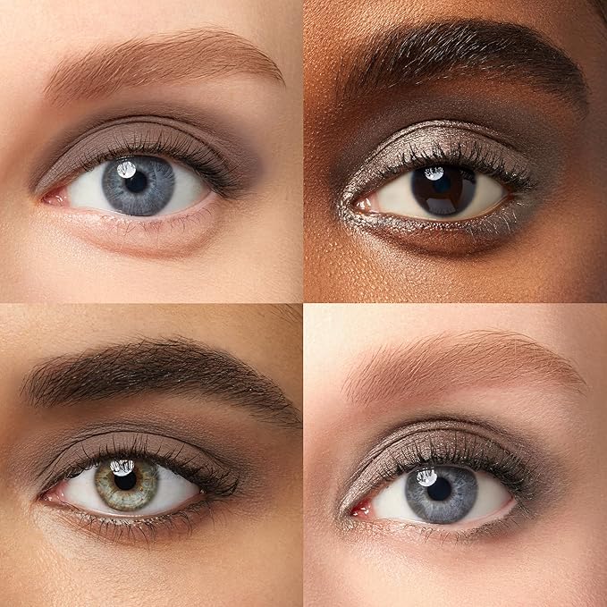 Julep Eyeshadow 101 Crème-to-Powder Waterproof Eyeshadow Stick Duo – Long-Lasting, Crease-Proof, Easy Apply with Built-in Smudger -Taupe Shimmer and Stone-Velvo Beauty