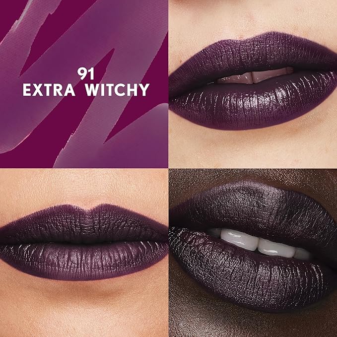 Covergirl Outlast, Extra Witchy, Lipstain Halloween Limited Edition, Transfer-Proof, Non-Drying, Lightweight, Buildable, 0.05oz-Velvo Beauty
