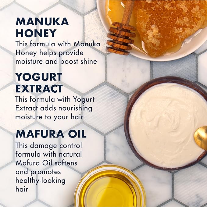 SheaMoisture Hydrate & Repair Conditioner for Damaged Hair Manuka Honey & Yogurt Shea Butter 13 oz-Velvo Beauty
