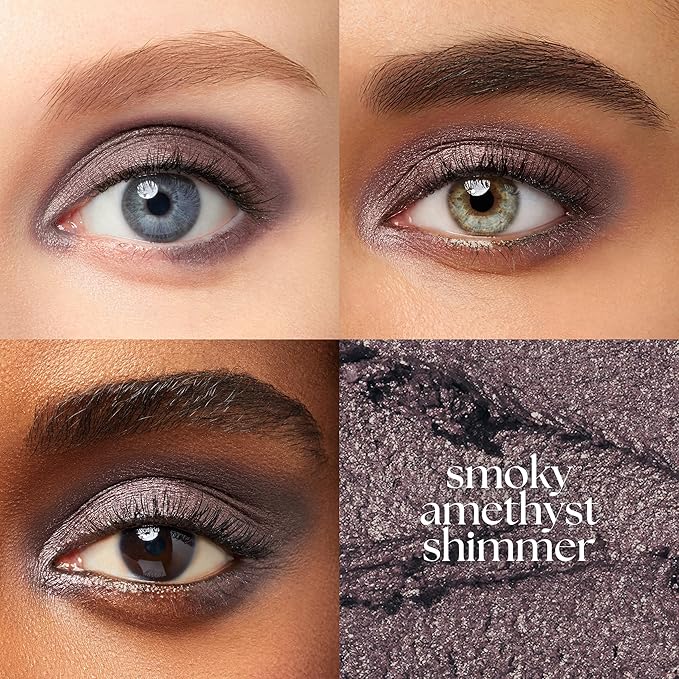 Julep Eyeshadow 101 Cream-to-Powder Waterproof Shadow Stick – Smoky Amethyst Shimmer – Long-Lasting, Crease-Proof, Rich Purple Shimmer Cream Eyeshadow with Built-in Smudger-Velvo Beauty