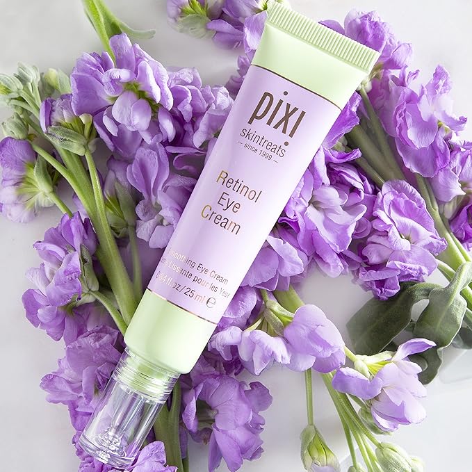 Pixi Beauty Retinol Eye Cream 25 ml | Sootuhing Eye Cream | Retinol Helps Smooth & Refine Delicate Eye Area | Peptides Help Minimize Fine Lines | 0.84 Fl Oz-Velvo Beauty