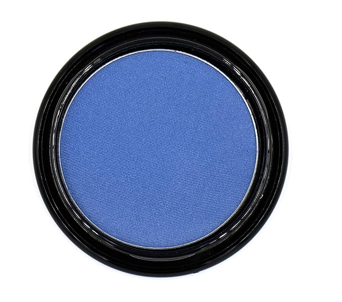 Navy Blue Dark Blue Matte Opaque Pressed Powder Single Vegan Eyeshadow; Talc, Paraben & Cruelty Free-Velvo Beauty