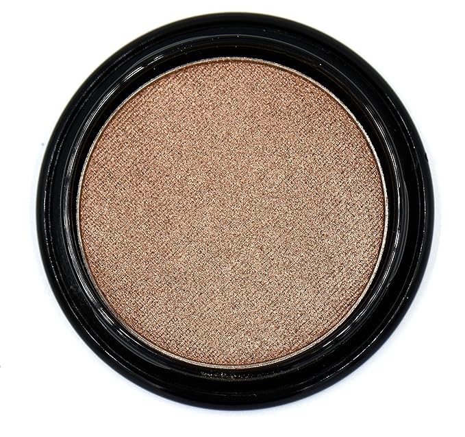 Gilded Frosted Nude Bronze Beige Gold Shimmer Pressed Powder Single Vegan Eyeshadow; Talc, Paraben & Cruelty Free-Velvo Beauty