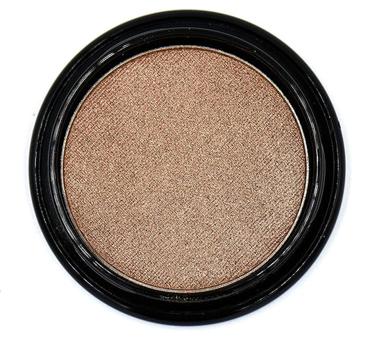 Gilded Frosted Nude Bronze Beige Gold Shimmer Pressed Powder Single Vegan Eyeshadow; Talc, Paraben & Cruelty Free-Velvo Beauty