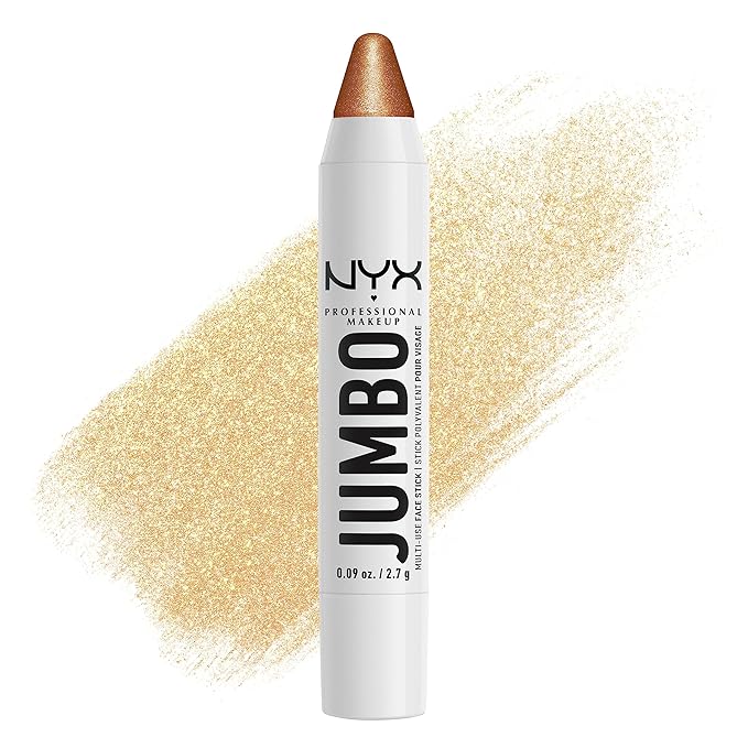 NYX PROFESSIONAL MAKEUP, Jumbo Multi-Use Face Highlighter Stick - Apple Pie-Velvo Beauty