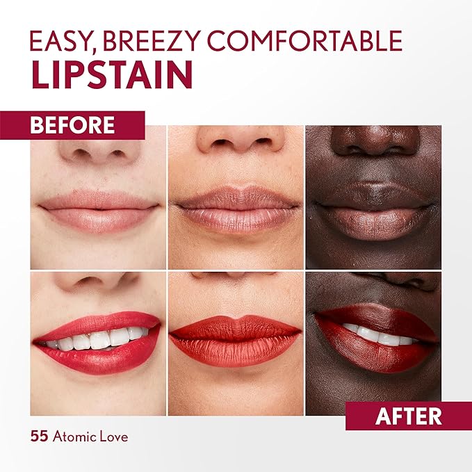COVERGIRL Outlast Lipstain Bundle - Atomic Love 55 & Canyon 35 Colors-Velvo Beauty