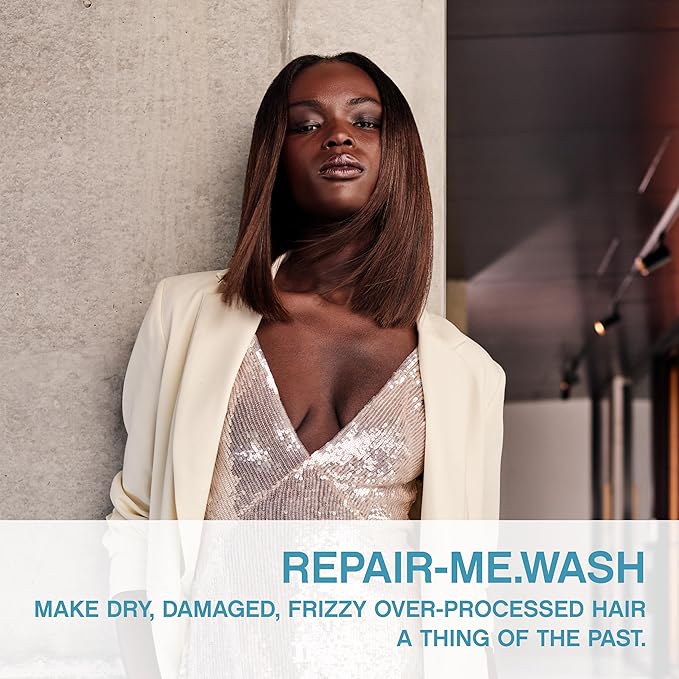 KEVIN.MURPHY REPAIR-ME.WASH - Moisturising Hair Repair Shampoo - Hydrating Frizz Control Shampoo - Sulphate & Paraben Free Hair Care - 1 L / 33.8 fl oz-Velvo Beauty
