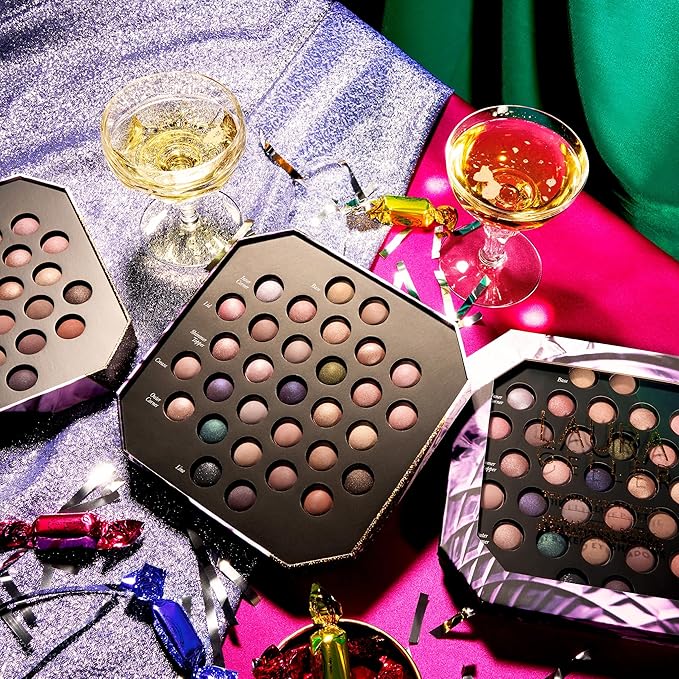 LAURA GELLER NEW YORK The Ultimate Palette Baked Eyeshadow Palette Sensation Soiree - 31 shades - Matte and Shimmer Shades - Pigmented Crease-Proof Eye Makeup-Velvo Beauty