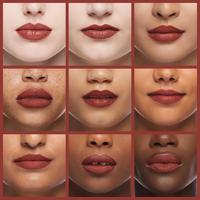 Oulac Matte Liquid Red Lipstick, Orange Tone, Long Lasting, Waterproof, No Transfer, Creamy High Pigmented Formula with Vitamin E, Vegan & Cruelty-Free-Velvo Beauty