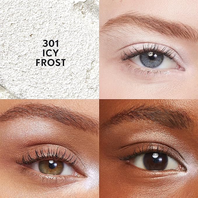 Covergirl Clean Eye Color, Icy Frost, Eyeshadow Sticks, Ultra Creamy Formula, Lightweight, Buildable Formula, Lasts All Day, Smudge-Proof, 0.05oz-Velvo Beauty