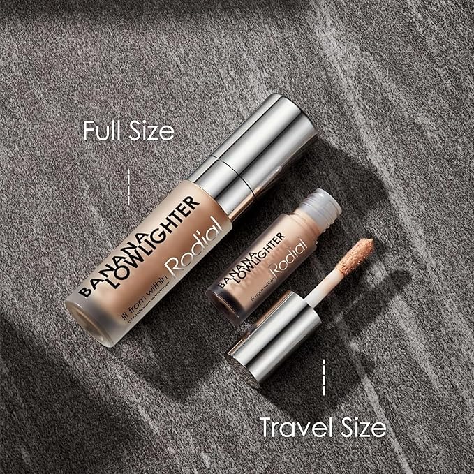 Rodial Banana Lowlighter 0.05 fl oz, Travel Size Liquid Colour Concealer with Yellow Undertone, Face Concealer, Non-Shimmer Finish, Hydrating Formula with Hyaluronic Acid, Vitamin E and Caffeine-Velvo Beauty