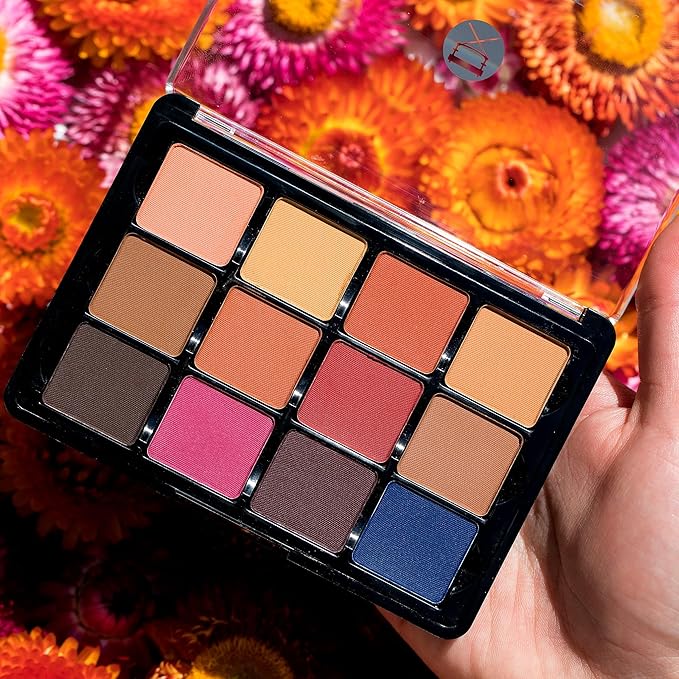 Viseart Paris Slimpro Pro Luxe Eyeshadow Palette (Neutral Mattes: Milieu)-Velvo Beauty