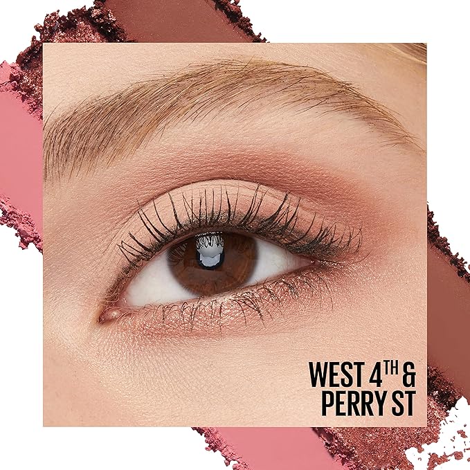 Maybelline New York Shadow Blocks Shadow Blocks Eyeshadow Palette, Stacked Eye Shadow Trio, West 4th & Perry St, 0.08 oz-Velvo Beauty