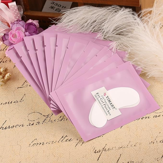 Yimart® Professional Lint Free Under Eye Gel Pad Patches Eyelash Extensions 100 Pairs-Velvo Beauty