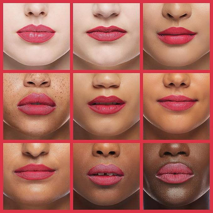 Oulac Matte Liquid Red Lipstick for Women, Long Lasting Lipstick Waterproof Lip Stain, No Transfer, Creamy High Pigmented Formula with Rose Oil, Vegan & Cruelty-Free, Light Red M08-Velvo Beauty