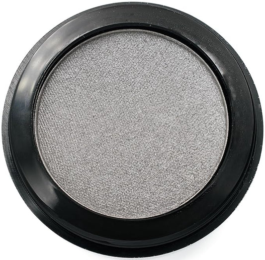 Platinum Silver Shimmering Gray Grey Pewter Pressed Powder Single Vegan Eyeshadow; Talc, Paraben & Cruelty Free-Velvo Beauty