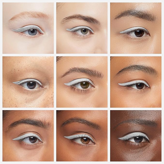 NYX PROFESSIONAL MAKEUP Mechanical Eye Pencil, Vivid Rich Mechanical, Creamy Retractable Eyeliner - Quartz Queen, White Eyeliner-Velvo Beauty