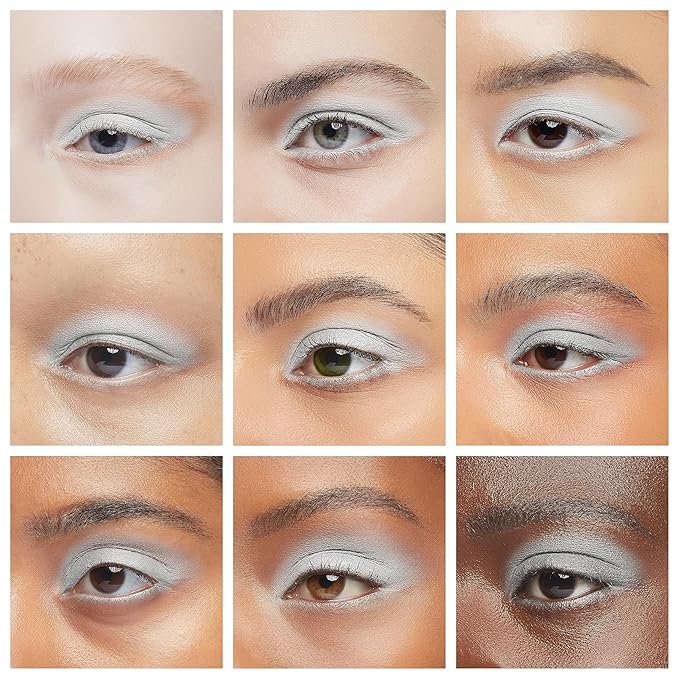 IS'MINE Single White Matte Eyeshadow Powder Palette High Pigment, Longwear, Intense Color Best White Eyeshadow-Velvo Beauty