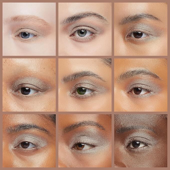 FOCALLURE Shimmer and Matte Cream Eyeshadow Stick,Smooth Brilliant Eye Brightener Pencil for Women,Long Lasting Waterproof Eye Shadow and Liners Makeup,SATURN-Velvo Beauty