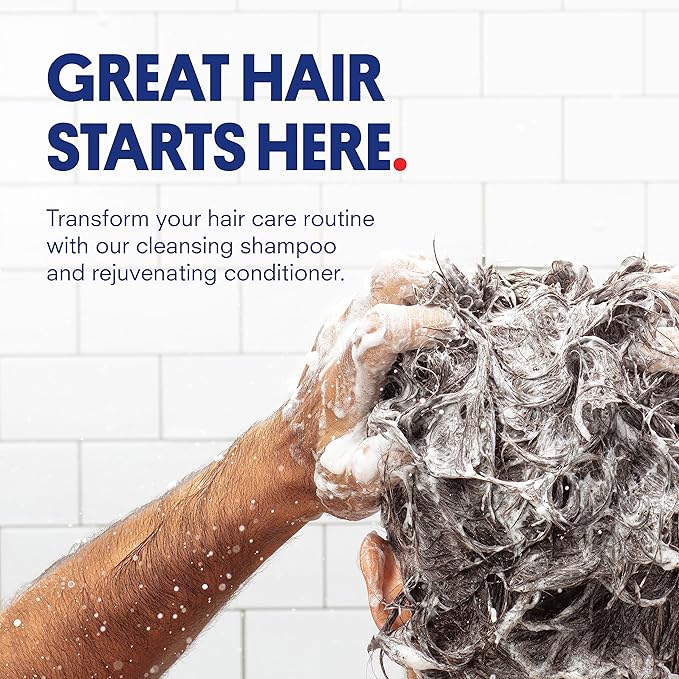 Huron Hair Duo | Nourishing Shampoo & Conditioner Set for Men | Cleanse, Strengthen & Hydrate | Sulfate-Free, Paraben-Free, Vegan | Designed for Daily Use on All Hair Types (2 Pack)-Velvo Beauty