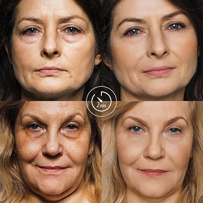 AGELXR - Instant Wrinkle Remover - Quickly Tightens Wrinkles, Fine Lines and Diminishes Puffy Eyes. Instant Facelift Serum - Anti-Aging Formula with Argireline® (30 Vials)-Velvo Beauty