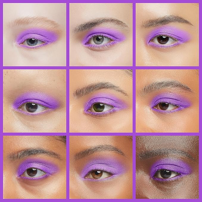 IS'MINE Single Purple Matte Eyeshadow Powder Palette High Pigment, Longwear, Intense Color Best Purple Eyeshadow (0.1 Ounce)-Velvo Beauty