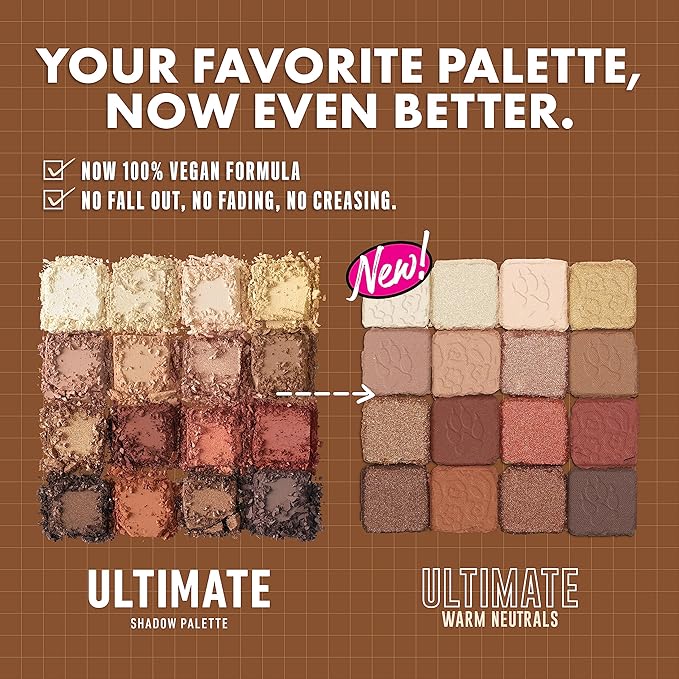 NYX PROFESSIONAL MAKEUP, Ultimate Shadow Palette, Eyeshadow Palette - Warm Neutrals-Velvo Beauty