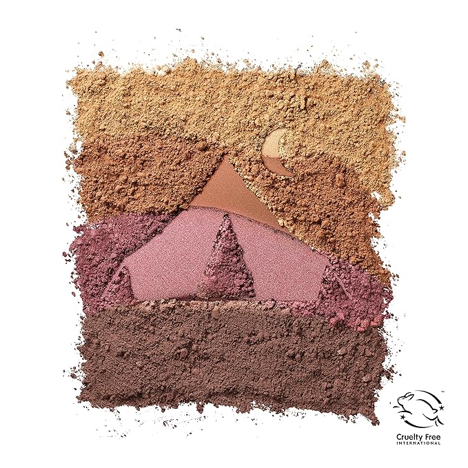 COVERGIRL Trunaked Quad Eyeshadow Palette, Glamping, Desert Glamping, 0.06 Ounce (Pack of 2)-Velvo Beauty