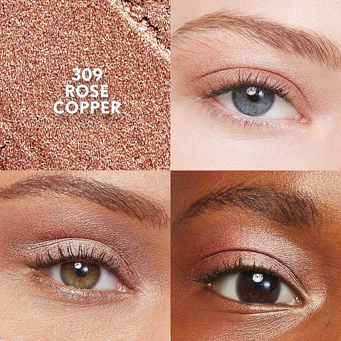 Covergirl Clean Eye Color, Rose Copper, Eyeshadow Sticks, Ultra Creamy Formula, Lightweight, Buildable Formula, Lasts All Day, Smudge-Proof, 0.05oz-Velvo Beauty