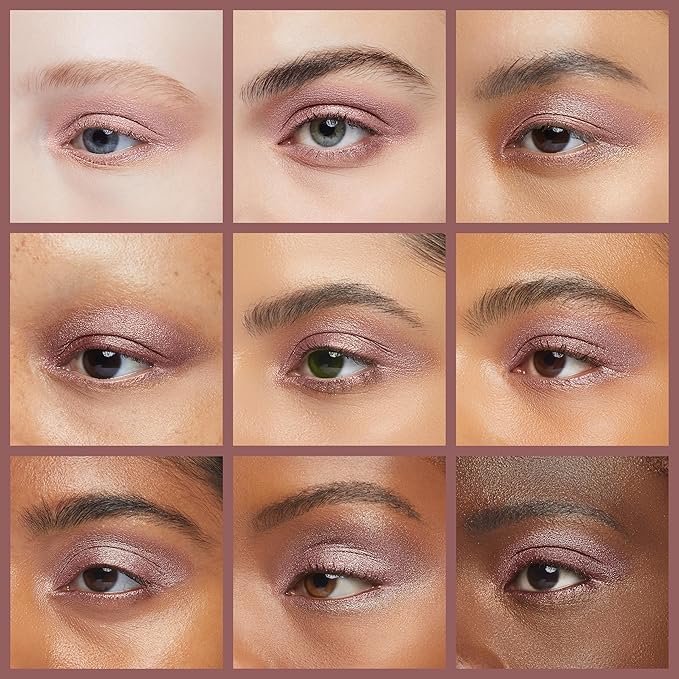 Mauve Plum Matte Satin Velvet Pink Rose Purple Red Opaque Pressed Powder Single Vegan Eyeshadow; Talc, Paraben & Cruelty Free-Velvo Beauty