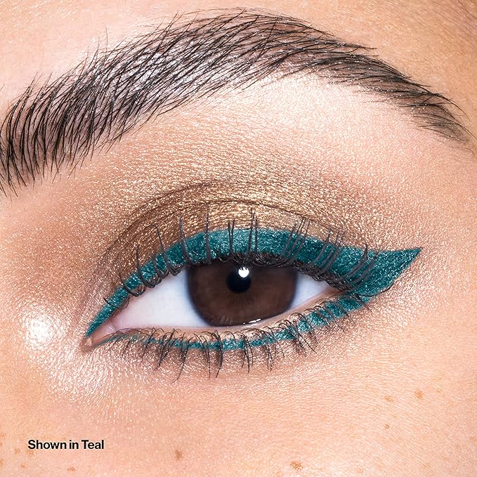 Revlon ColorStay Pencil Waterproof Eyeliner, Smudge-Proof, Eye Makeup with Built-In Sharpener, Packaging May Vary, 210 Teal, 0.01 oz-Velvo Beauty