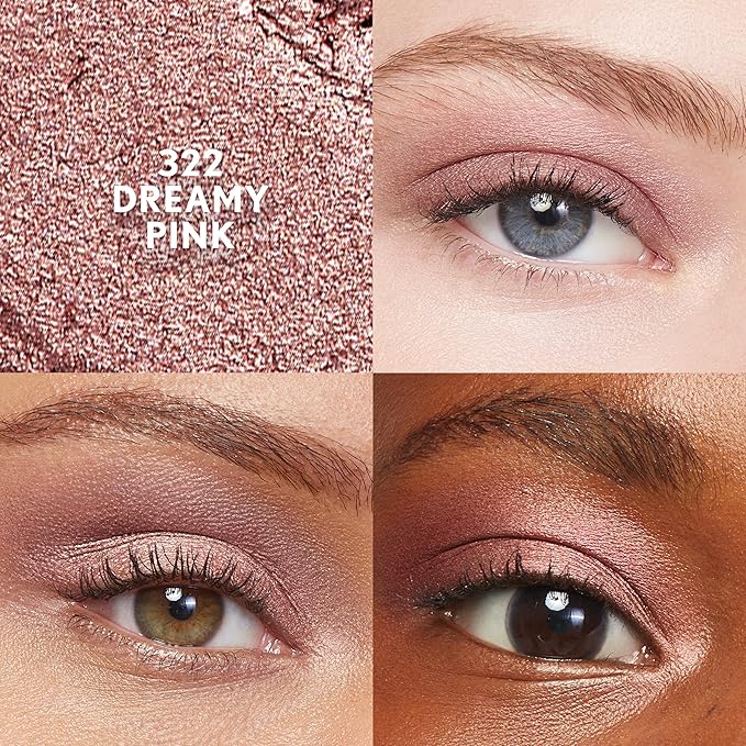 Covergirl Clean Eye Color, Dreamy Pink, Eyeshadow Sticks, Ultra Creamy Formula, Lightweight, Buildable Formula, Lasts All Day, Smudge-Proof, 0.05oz-Velvo Beauty