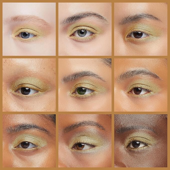 FOCALLURE Shimmer and Matte Cream Eyeshadow Stick,Smooth Brilliant Eye Brightener Pencil for Women,Long Lasting Waterproof Eye Shadow and Liners Makeup,CORAL-Velvo Beauty