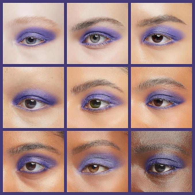 ISMINE Single Eyeshadow Powder Palette, Matte Purple, High Pigment, Longwear Single Eye Makeup for Day & Night-Velvo Beauty