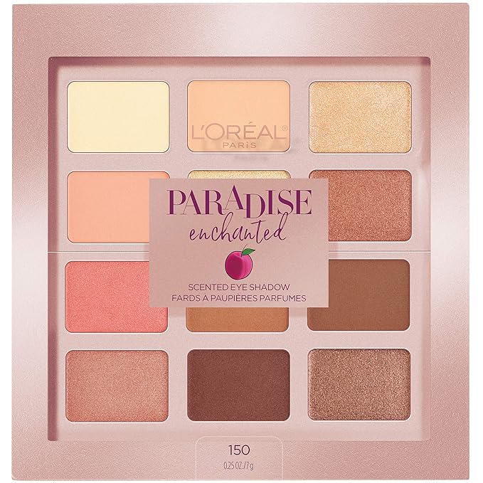L'Oreal Paris Paradise Enchanted Scented Eyeshadow Palette, 0.25 fl; oz.-Velvo Beauty