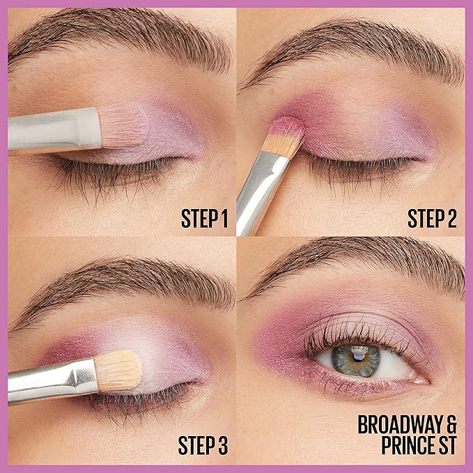 Maybelline New York Shadow Blocks Shadow Blocks Eyeshadow Palette, Stacked Eye Shadow Trio, North 3rd & Bedford Ave, 0.08 oz-Velvo Beauty