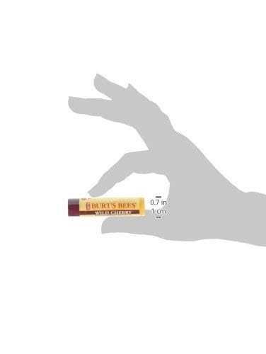 Burt's Bees Lip Balm Wild Cherry -0.15 oz, 2 Pack-Velvo Beauty